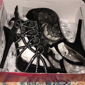 Wild Rose Stiletto Heels